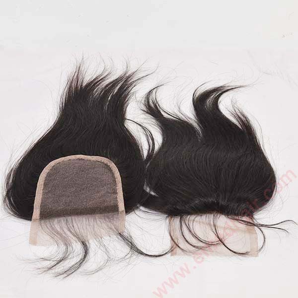 silky straight lace closure